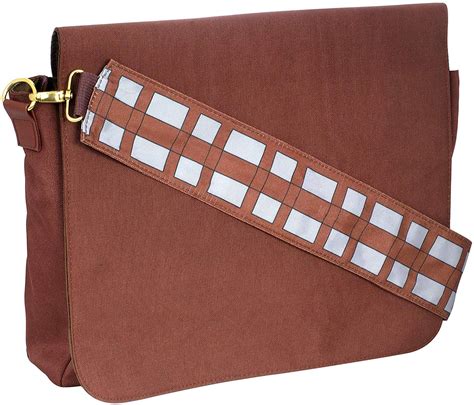 chewbacca replica messenger bag|Star Wars Chewbacca 10 x 14 Inch Messenger Bag .